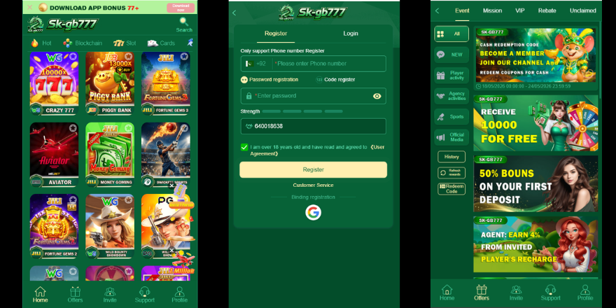 SK BG777 Game